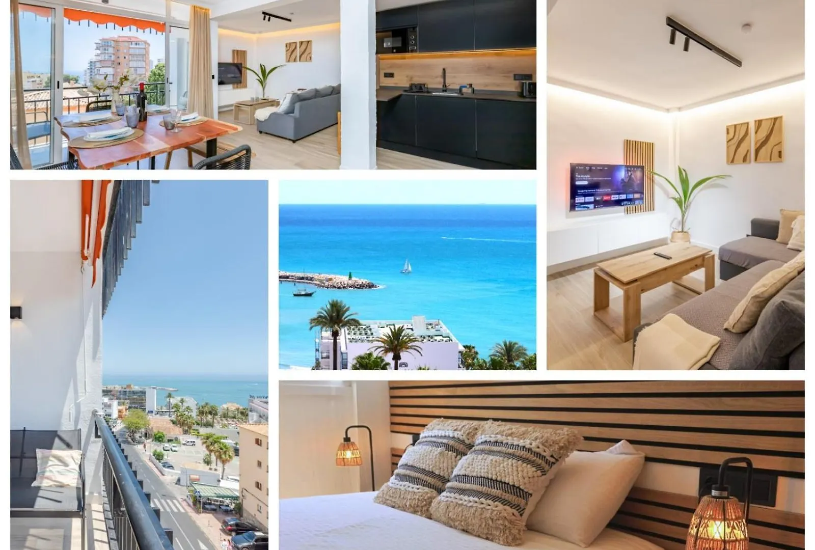 Apartamento Con Vistas Al Mar Cerca Del Puerto Benalmadena
